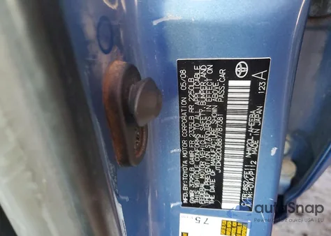 2008 Toyota Prius from USA, damaged, VIN JTDKB20U887787381